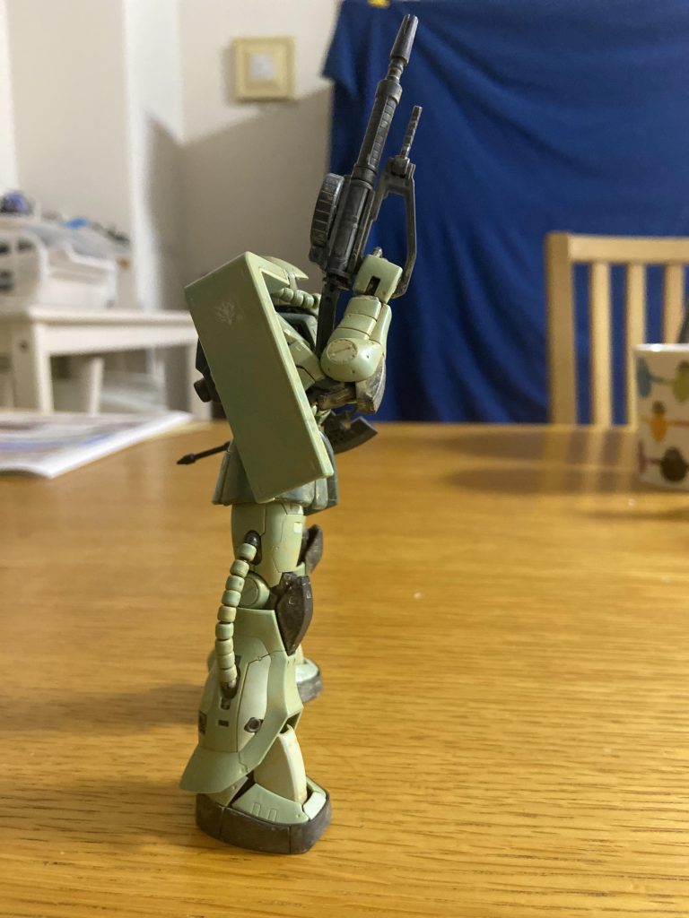 ザク2をウェザリングしてみた。–5枚目/制作者：プラモ作成レベル1