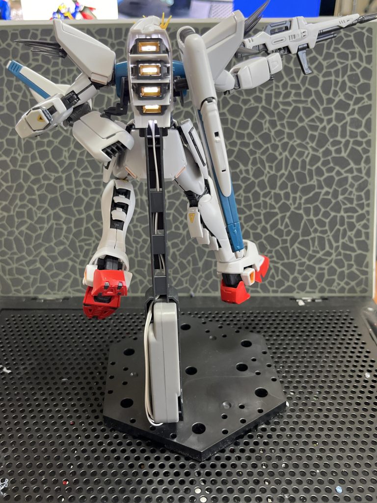 背中が光るだけで幸せな気分になります