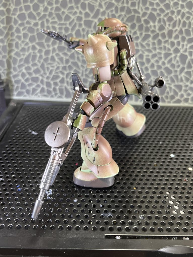 戦場からの帰還ザクⅡ再び–2枚目/制作者：kanshun1128