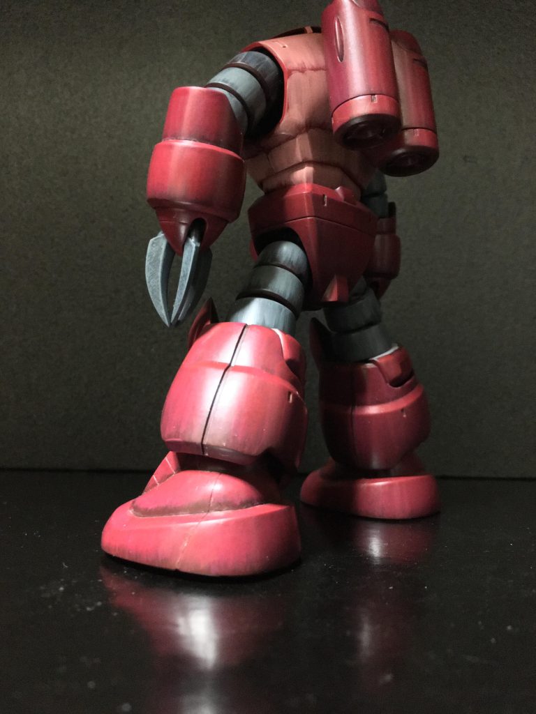 HGUCシャア専用ズゴック　筆塗りグラデ塗装–3枚目/制作者：まふてぃ