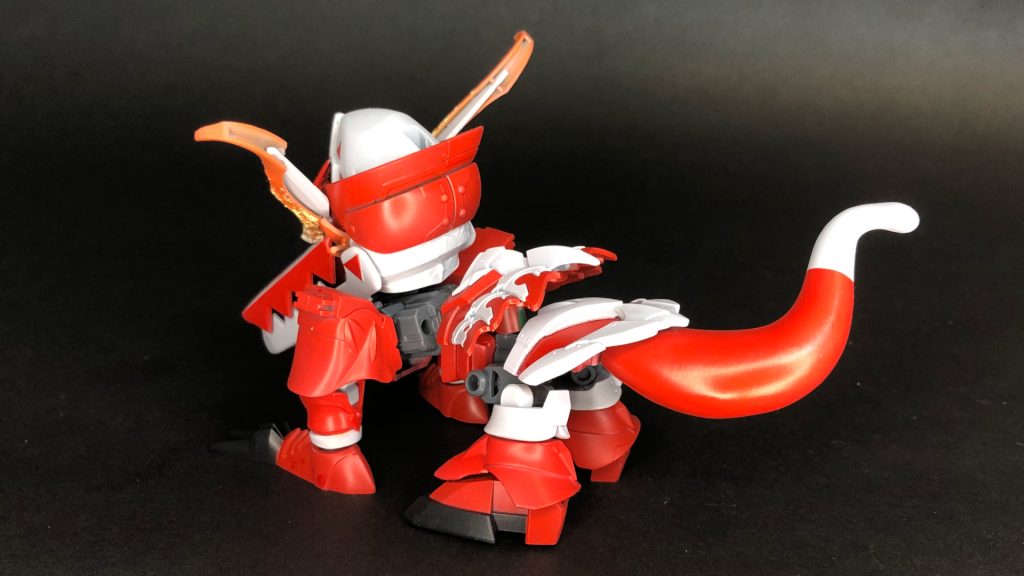 ラウドボーン時バックショットロビンフッドの鎧がいい感じにラウドボーンの硬い鱗のようになっています！