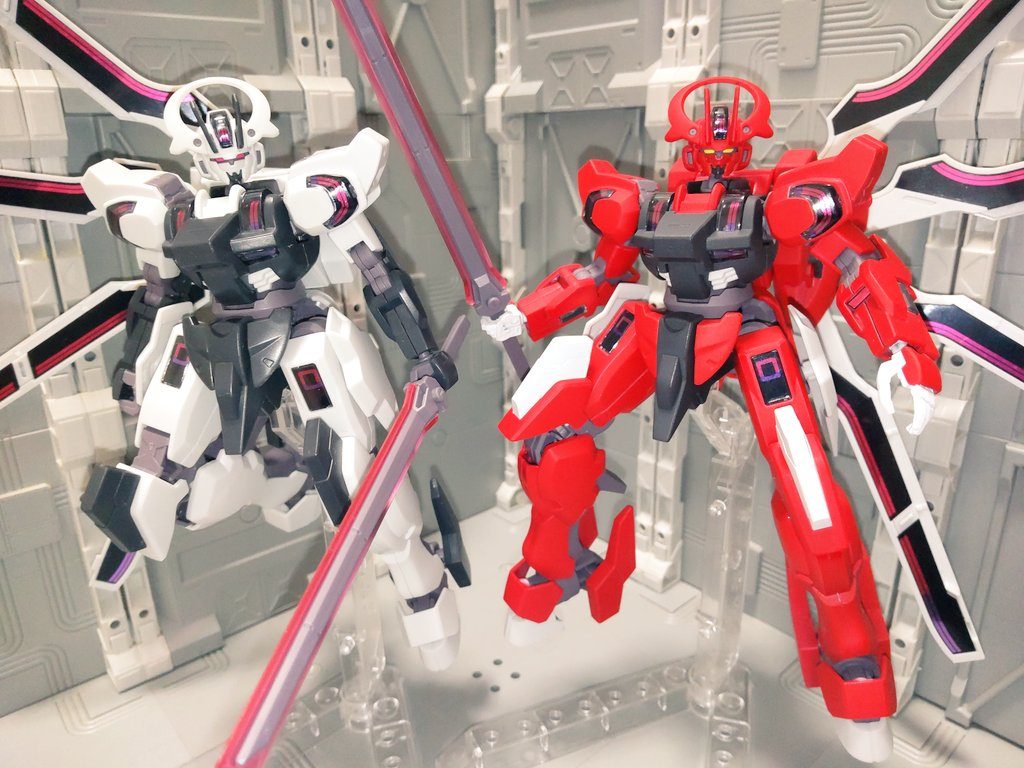 ラウダのシュバルゼッテと合わせて。このシチュでジェターク兄弟の共闘を見てみたかったです。