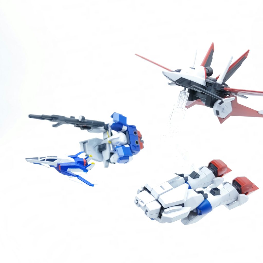 コアスプレンダー、シルエットフライヤーが真っ白でなかなかの曲者でした。