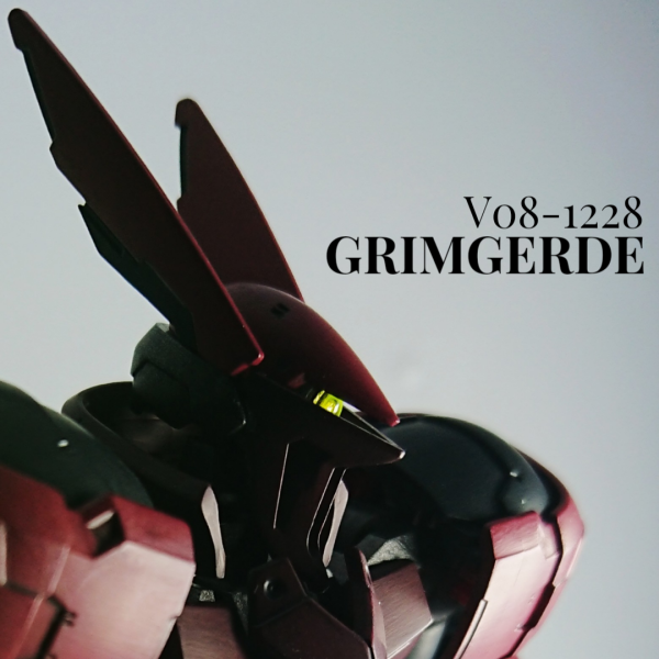 HGグリムゲルデ 一目惚れした赤い機体を本気で塗装&撮影