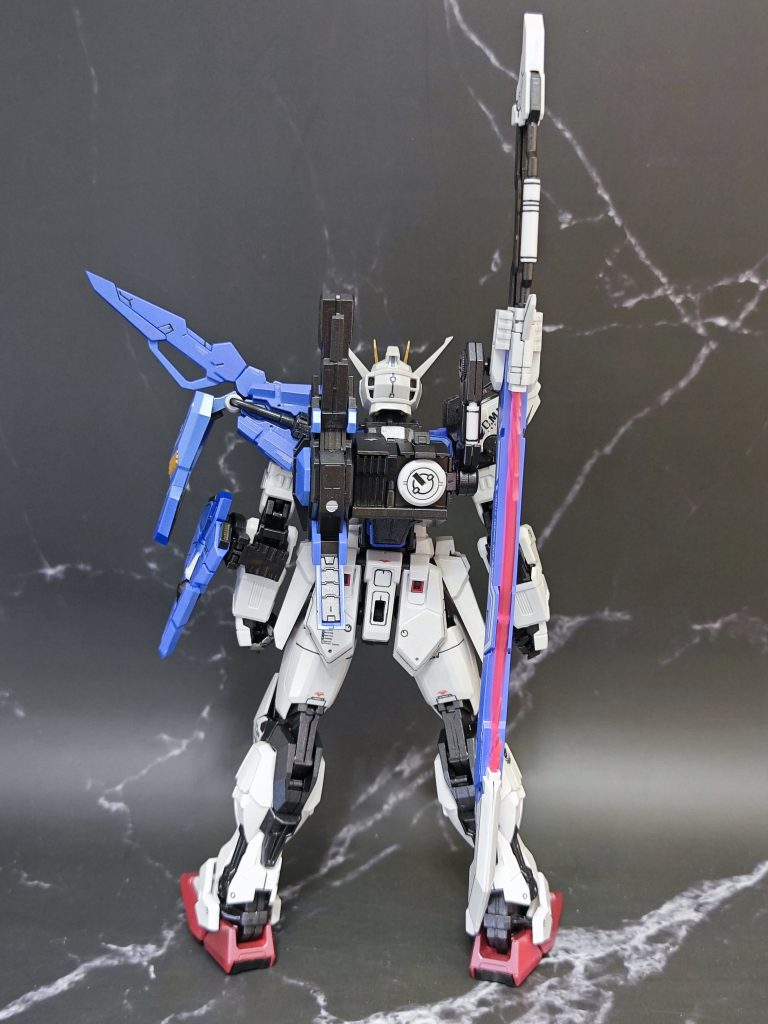 無極模玩 MG 劍裝強襲 攻擊鋼彈–3枚目/制作者：@fox_chi_zeng