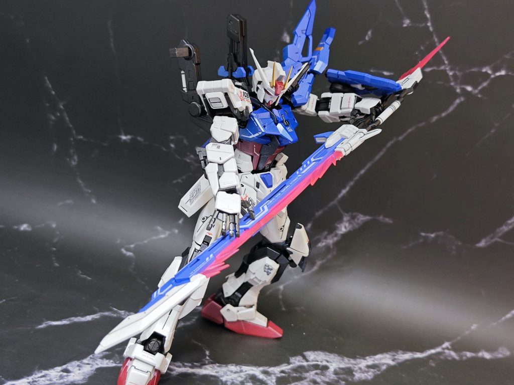 無極模玩 MG 劍裝強襲 攻擊鋼彈–5枚目/制作者：@fox_chi_zeng