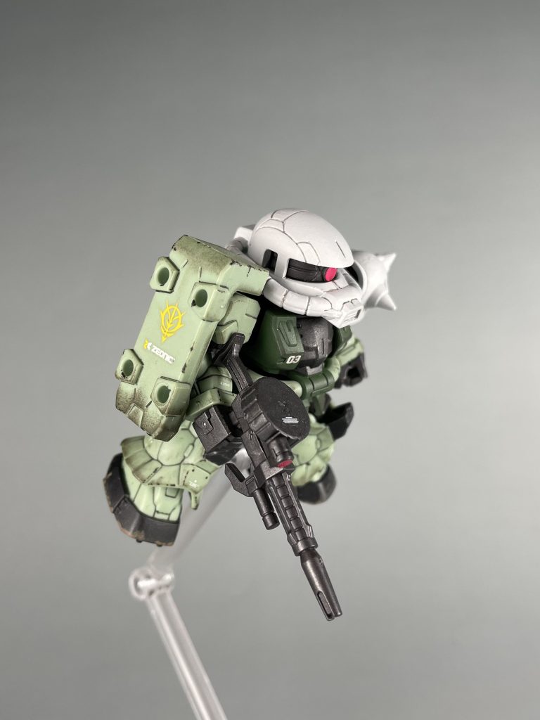 モビリティジョイント シン・マツナガ専用ザク2F型&高機動型ザク–3枚目/制作者:@nwo0202