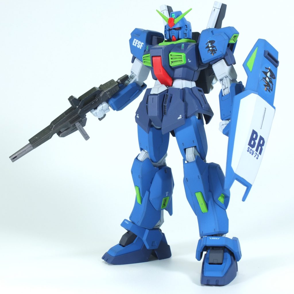 正面カラーリングのみ変更の素組です