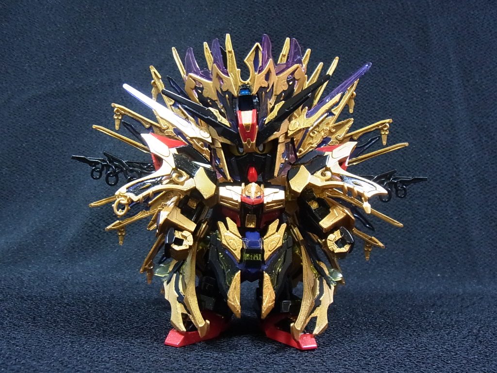 シリーズ全機筆塗り全塗装 14機目★SDW 窮奇ストライクフリーダムガンダム–3枚目/制作者：@gothloli_lyra