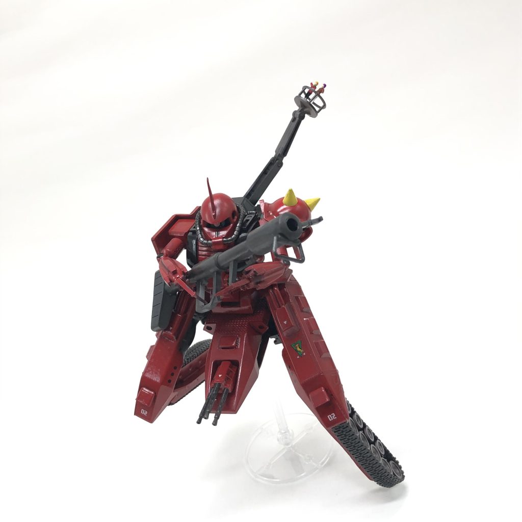 エックスでのコンペ「ジョニライ祭り」で作った高機動型ザクタンク。こんなスパルタンなタンクがあってもいいと思う☆