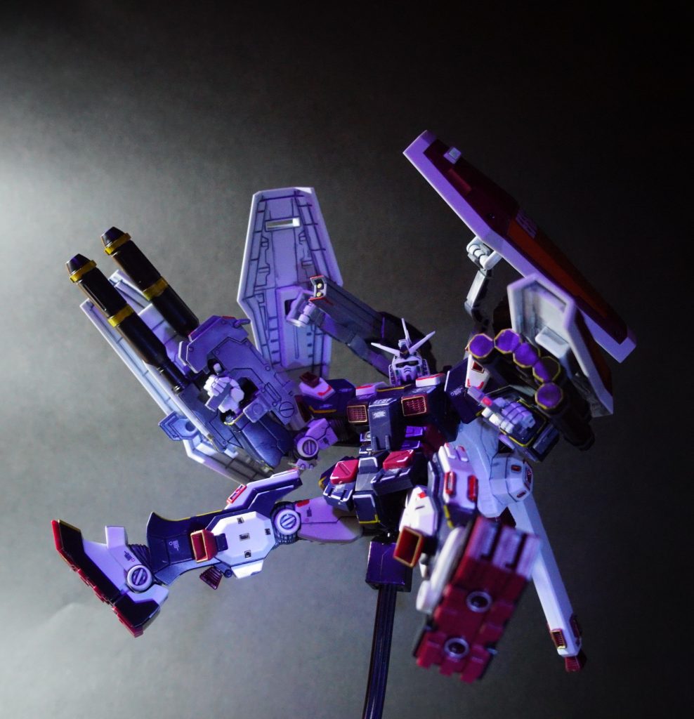 ９）「この距離で狙撃するとは…。　間違いねえ…会いたかったぜ、義足野郎！！」