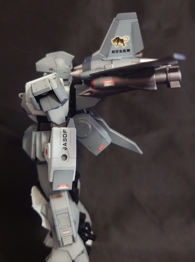 航空自衛隊第8飛行隊の部隊マークをデカールで表現。