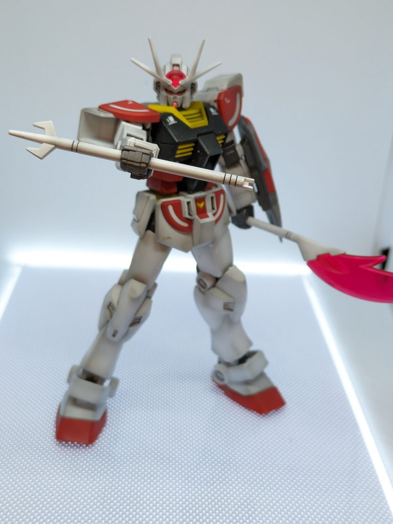 しかし、こうやって組み合わせるタイプの武器を見るとどうしてもザン〇ット３を思い出します。なのでせっかくなのでザン〇ットグラップ形態。