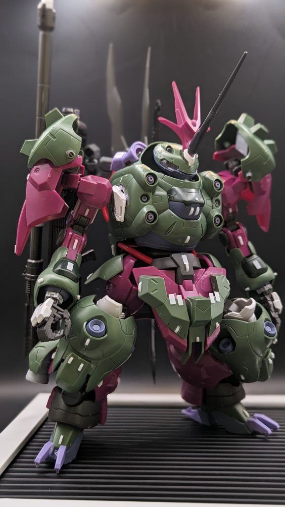 プラ材でディテール追加して塗装！