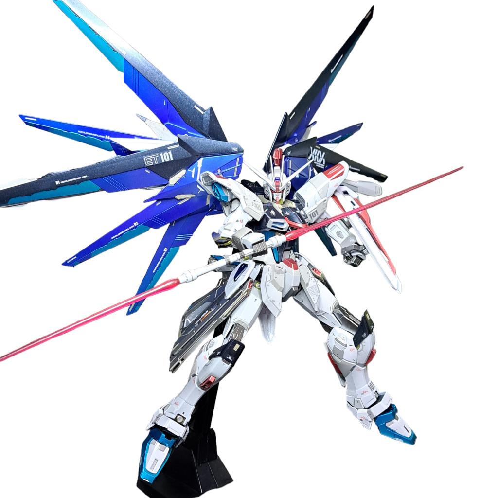 MGフリーダムガンダムver.2.0–4枚目/制作者：@Gen03486302