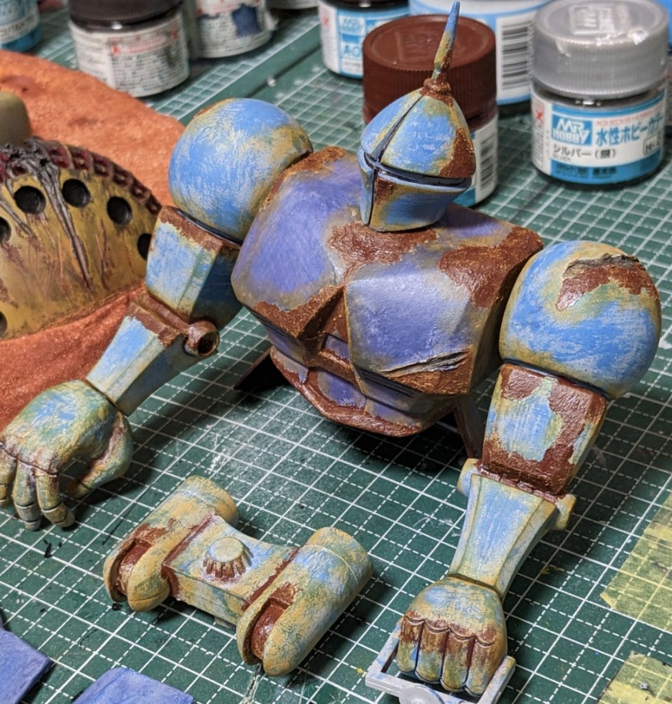 この辺に来るとまたモチベ復活して汚しが楽しい段階。期間が年末の忙しい1ヶ月の祭りですので、焦りながらも楽しく制作致しました。最後までご覧頂き、ありがとうございました。