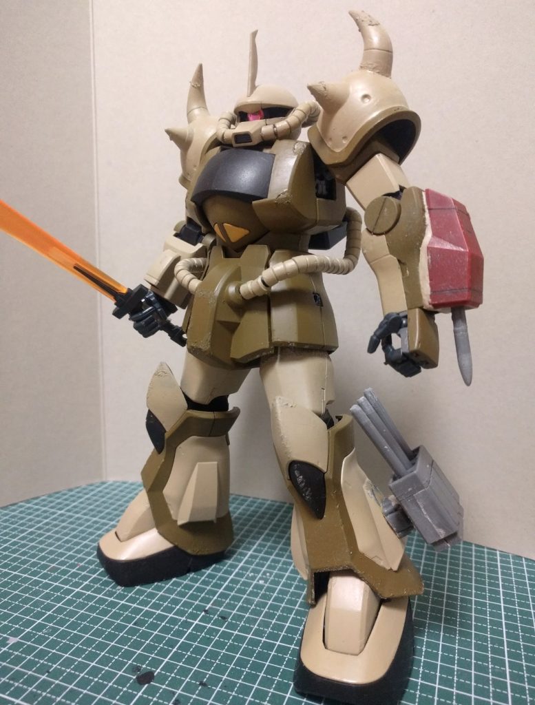 今見ても思うが、なんちゃってパイルバンカー基部が鉛筆削りに見えて仕方がないw最後まで見て頂き、ありがとうございました。