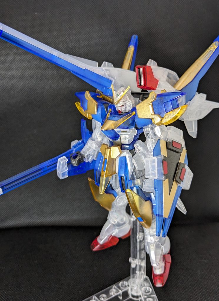 素組みで作ろうかとおもったのですがちょっと遊んでみたくてこの塗装にしてみました。リンクルプラネットカラー使いたかったってのもあるけど🙄