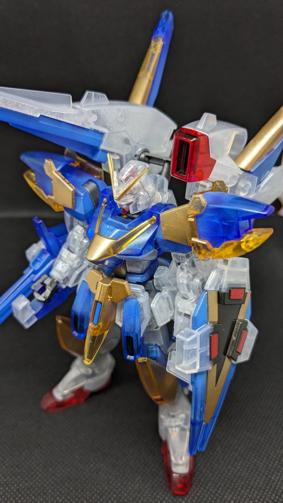 ガンダムベースでの商品展示に一目惚れして買ってしまいました😅Vガンニワカですすみません😂