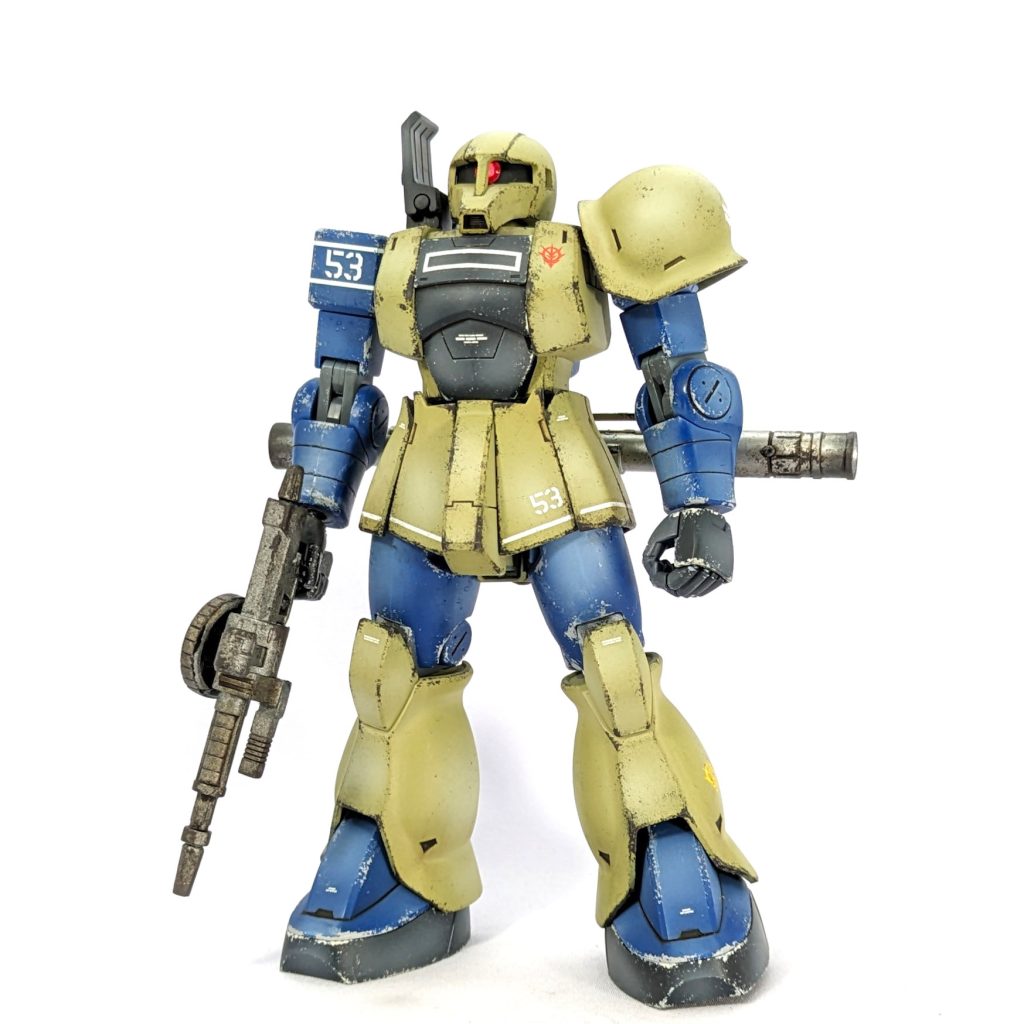 HGUC旧型ザク　簡単仕上げ–2枚目/制作者：Shisam