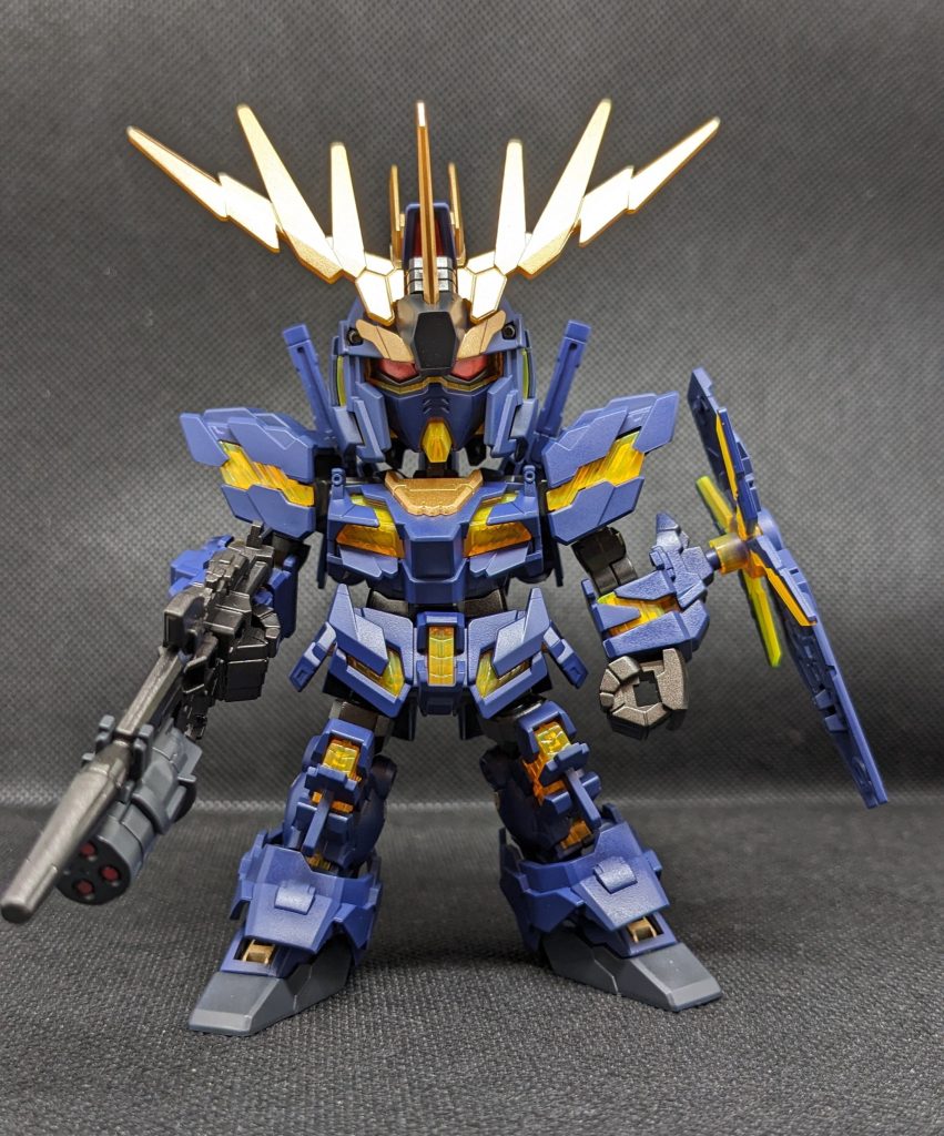 まずは通常バンシィからCSフレーム初めて作りましたがかっこいいですね