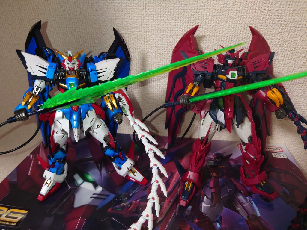 普通のパチ組とのツーショット。