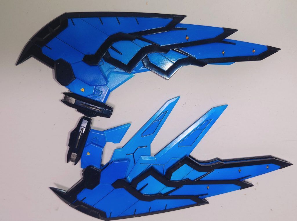 元々はウイングゼロにしようと思ってたけど、このウイングからフリーダムを連想したのでこんな感じとなりました。