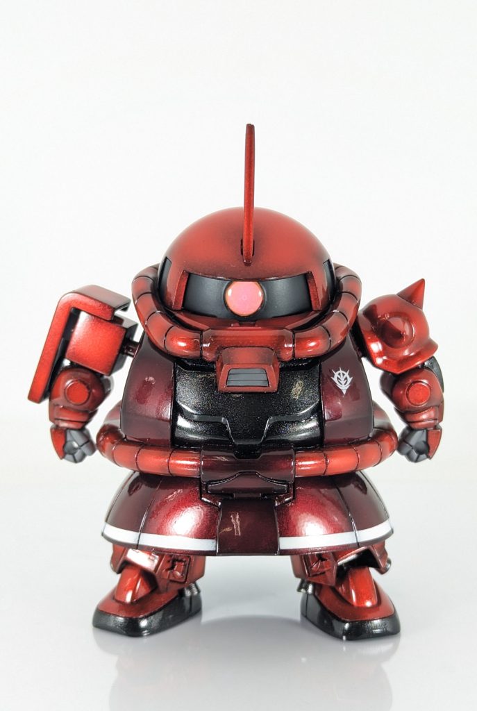 今回は黒下地からのシルバーで立上げし、各色キャンディー塗装で仕上げました。磨きは面倒くさかったので、光沢クリアー吹きっぱで完了のお手軽仕上げです😆