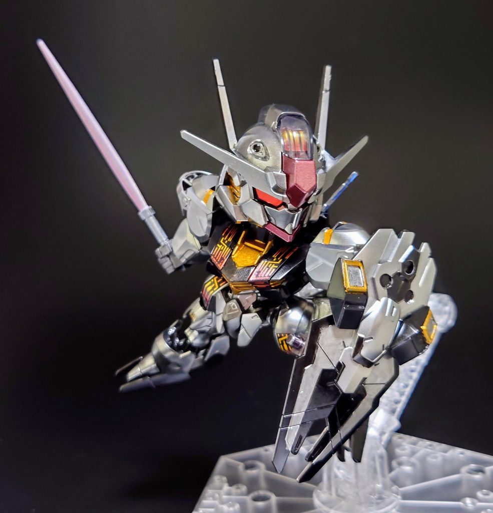 ポージング②機会あれば、またSD作成に挑戦したいです🤗