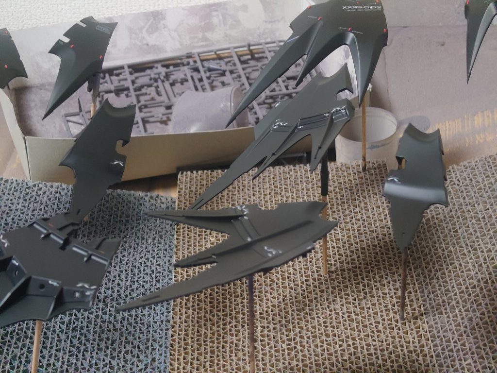 トップコートは、ミスターカラーのスーパースムースクリア!!