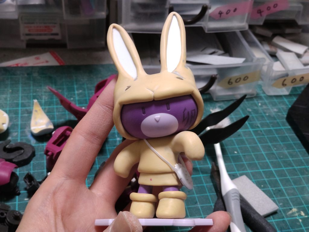 なんでしょうねプチッガイ作るといつもパテを持って削ったって事しか説明出来ないんですけれども…