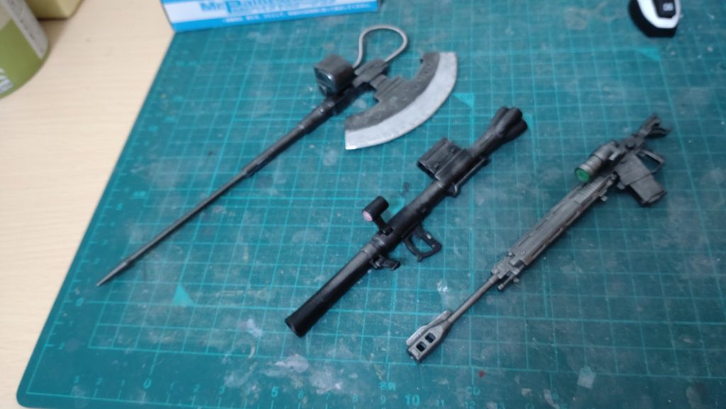 武装を先に制作