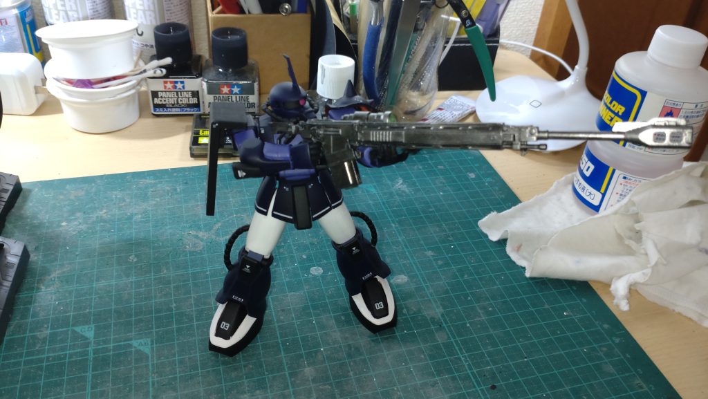 対艦ライフルはオリジンザクのです。