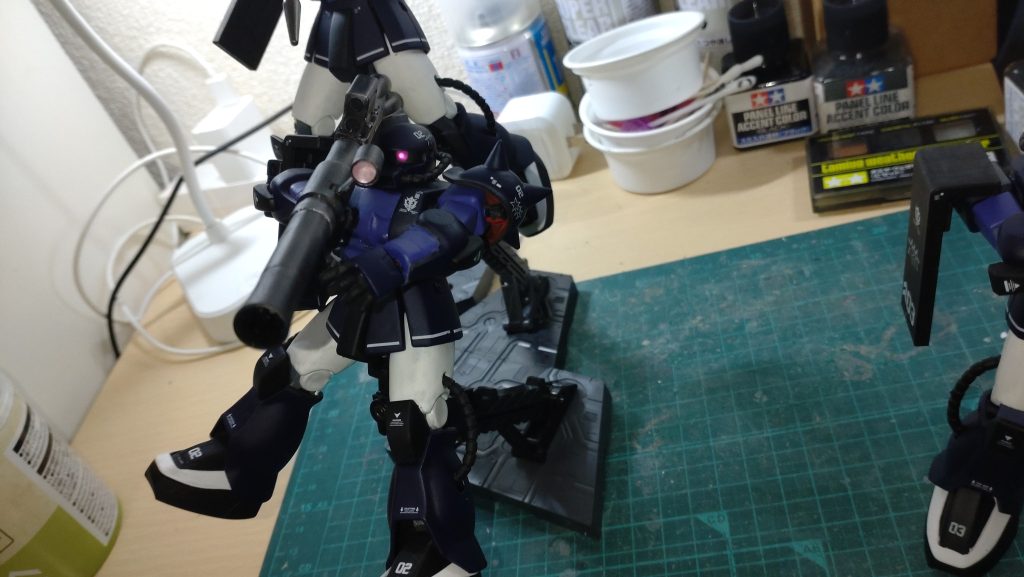 バズーカもオリジンザクから。