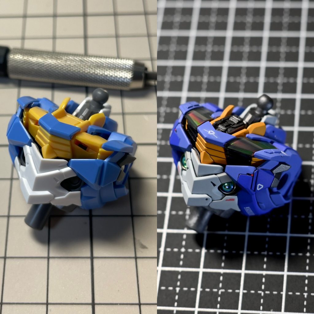 特別な加工はできないタチなので、胴体1ミリだけ延長。あとはそのままです。