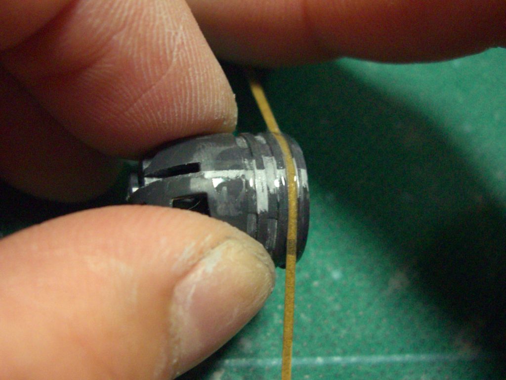 地獄の合わせ目消し短冊に切ったペーパーでシコシコ