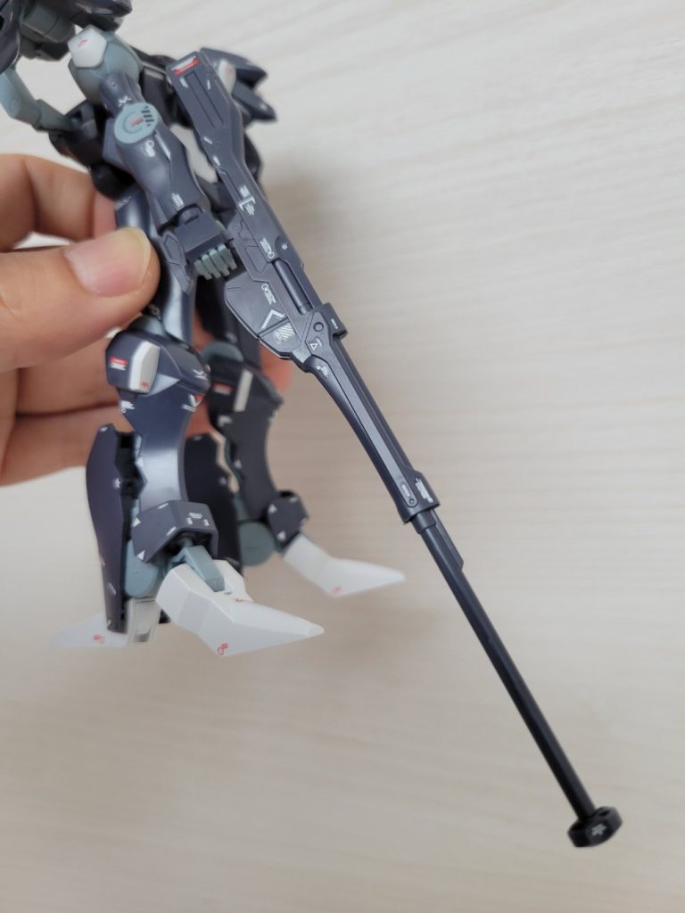 ライフルもぬかりなく。デカール貼ってるだけですがw