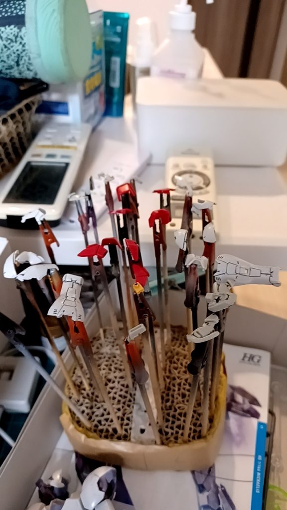 スミ入れをしただけでも、さすがのディテール。