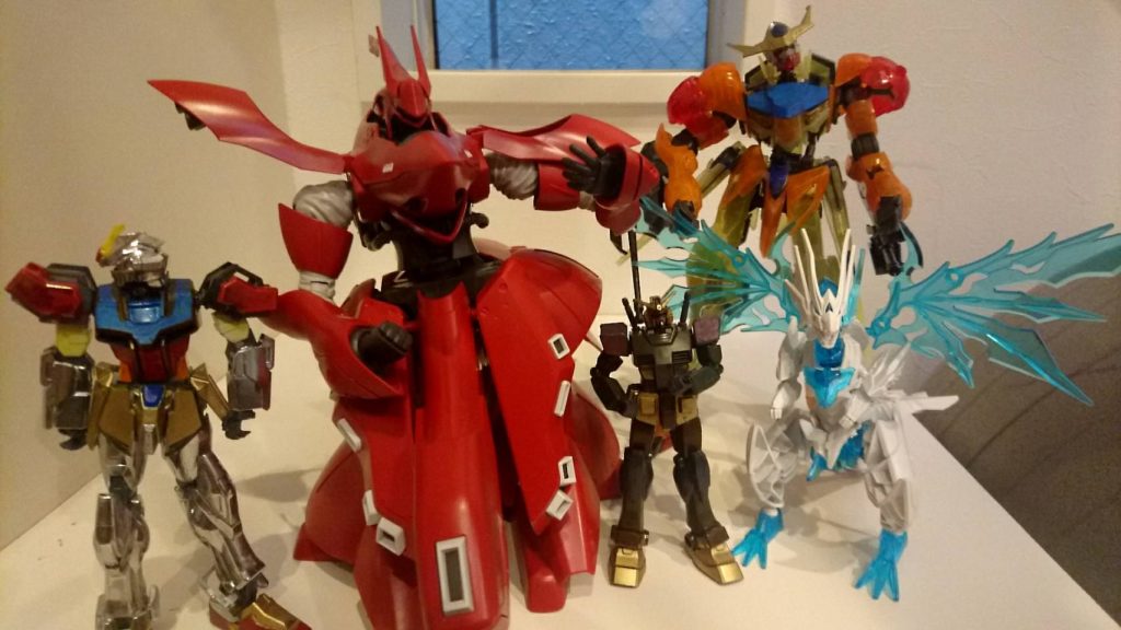 しっかり色が塗られたバルバトス