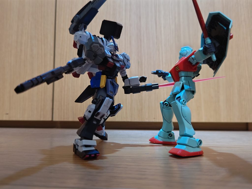 ジム「うぁぁぁぁぁぁぁ!」エイルリント「機体はそのまま、パイロットには○んでもらう。  任務完了。」ではまた👋😉