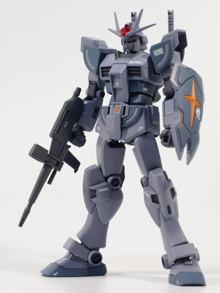 【改修内容】・脚の延長・ブレードアンテナの角度変更。・カラーリングをG3カラーに。・エッジ出し。・モールドの掘り直し。・ライフルにラピーテープの貼り付け。