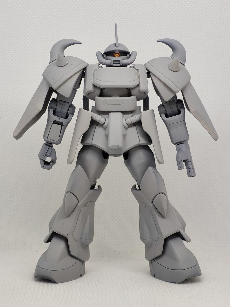 装甲追加後、グレーサフ塗装