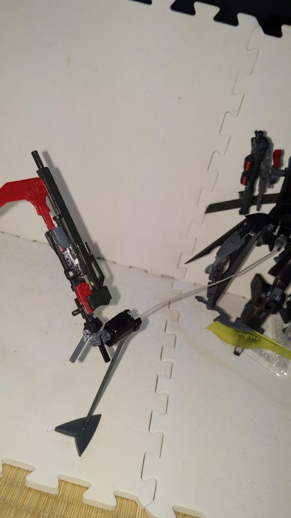 シルヴァ・バレト十六夜の前では、間合いという概念は意味を為さない。敵の間合いの外からでも腕を伸ばして自由に近接攻撃ができる為である。機体の有効射程全体がクロツキの間合いとなる。