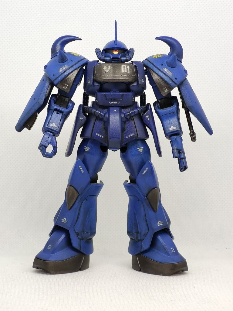 塗装して、デカール貼って、少しだけウエザリングして完成