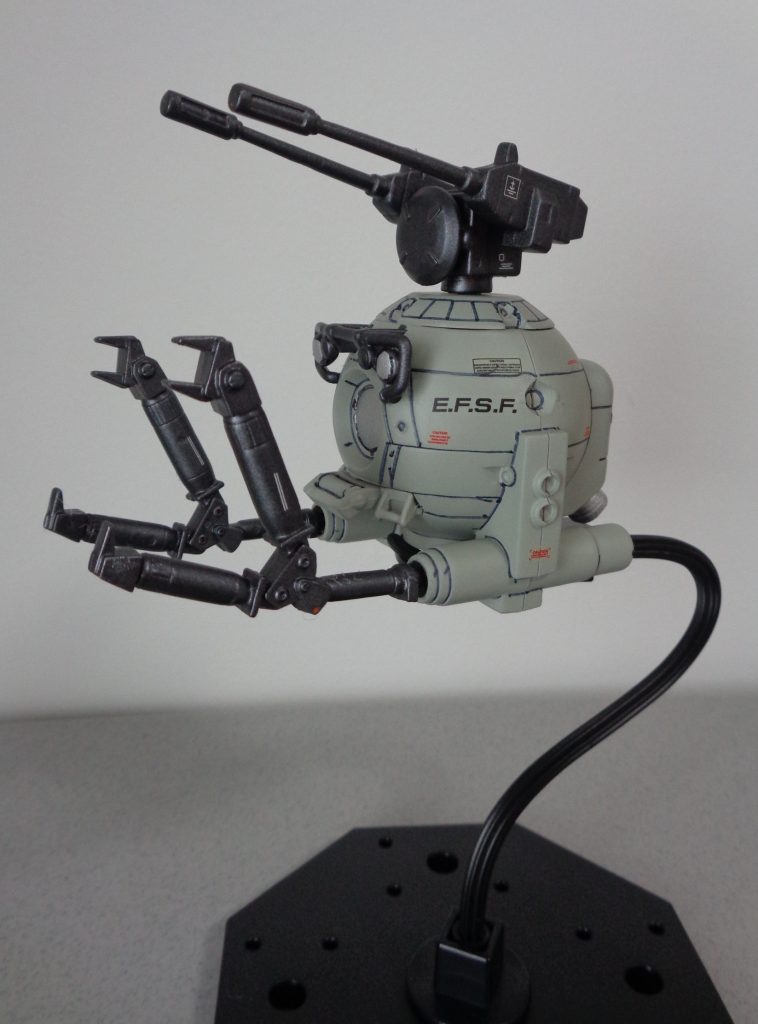 アームも１パーツですが、見栄えは悪くないです。