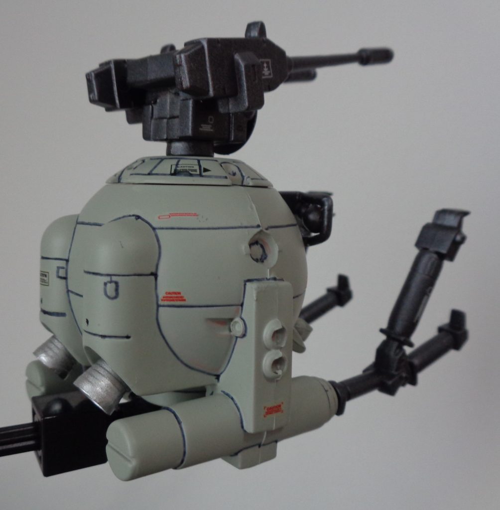 スミ入れはきれいじゃないですが、暗めの塗装が気に入ってます。