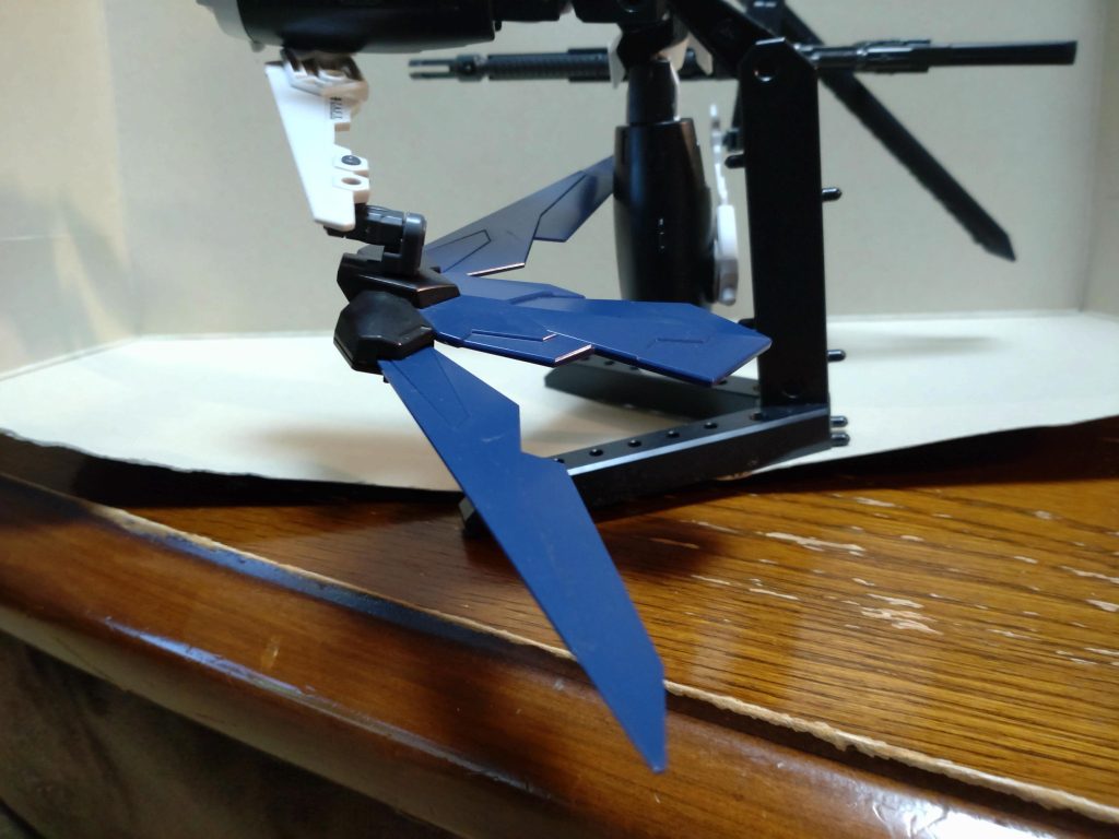 大型射出ウイング劇場版シードから輸入。カッコいいので、勝手にそれっぽい装備を付けました。早く公開しないかなぁ。