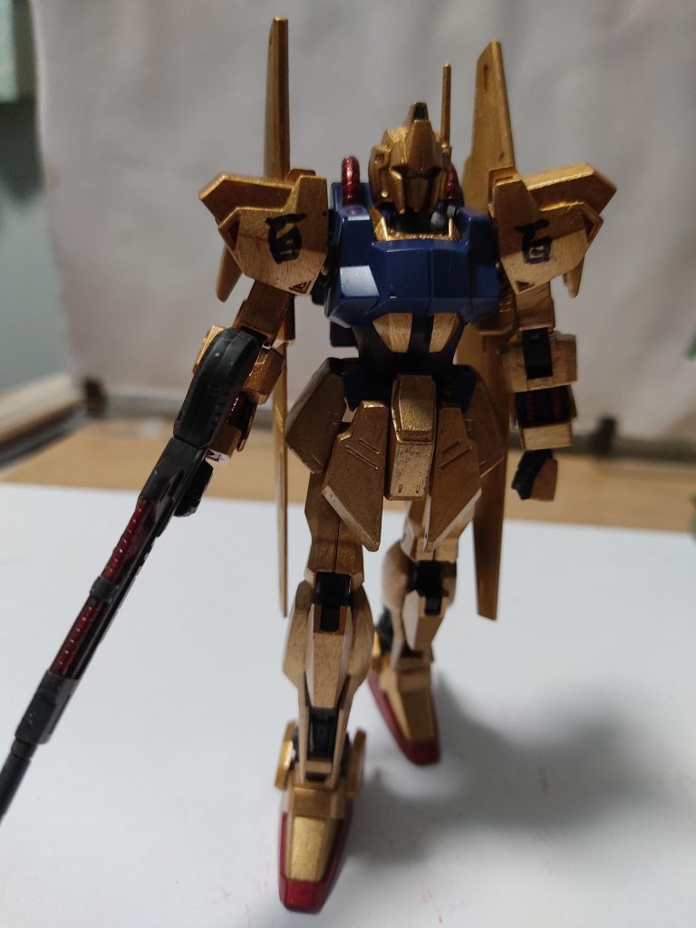 わかりずらいと思いますが、塗装している部分はメタリック仕様にしています(≧▽≦) 