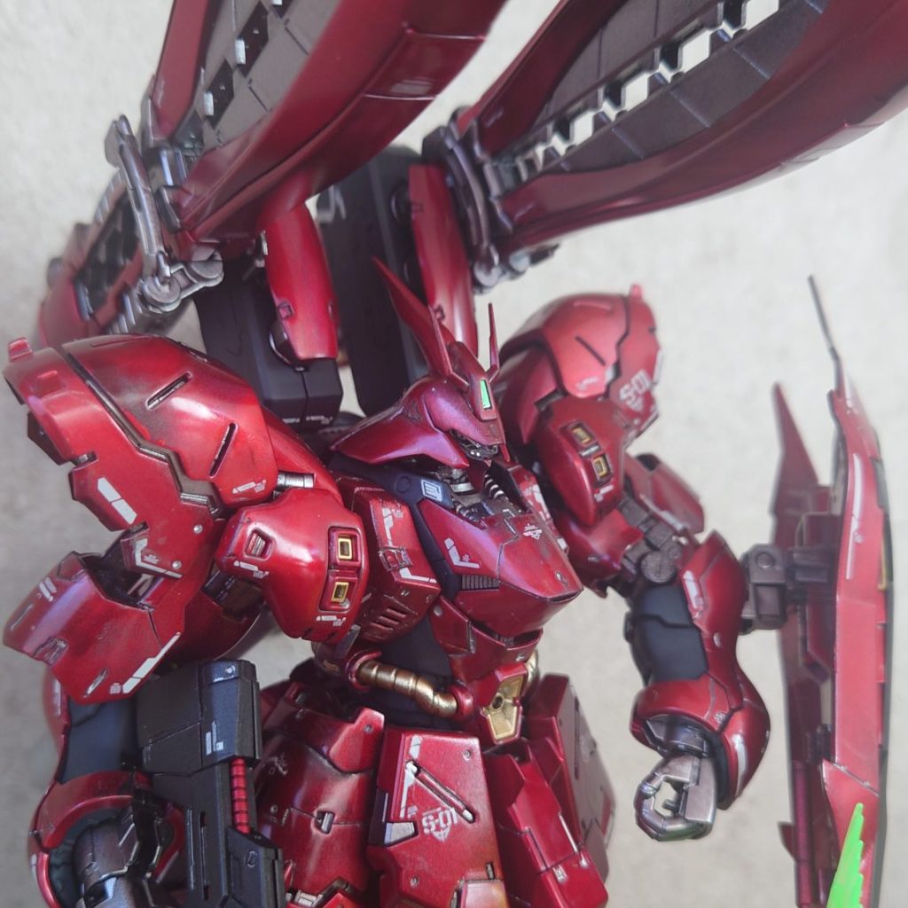 RG 1/144 MSN-04FF サザビー キャンディ塗装｜@mymmさんの 