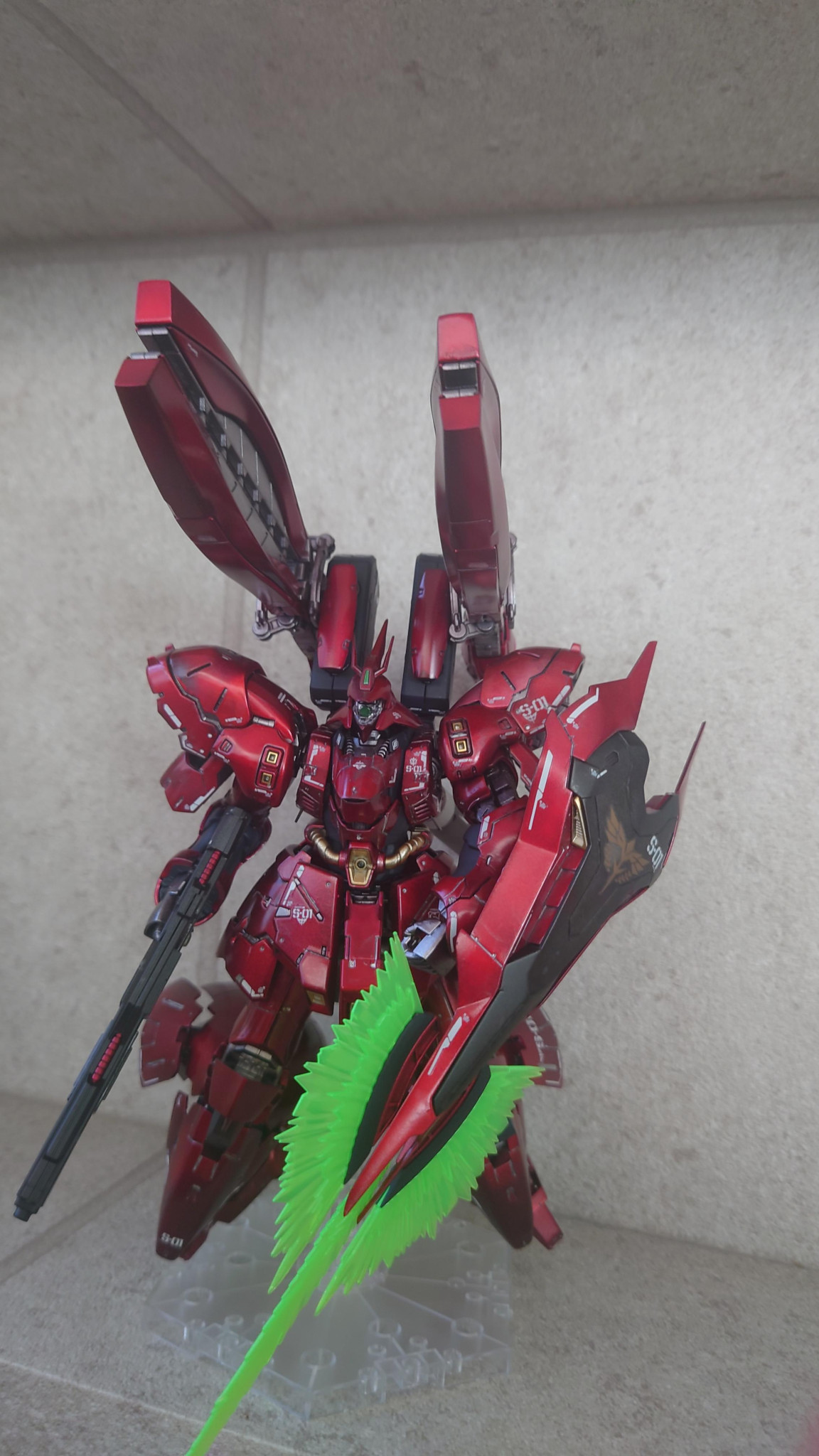 RG 1/144 MSN-04FF サザビー キャンディ塗装｜@mymmさんのガンプラ作品｜GUNSTA（ガンスタ）